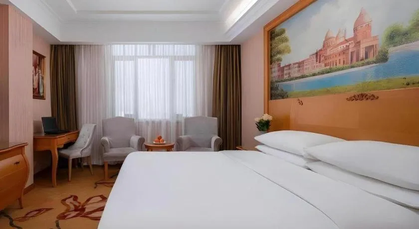 Bed in Vienna Hotel Guangdong Shantou South Bus Station