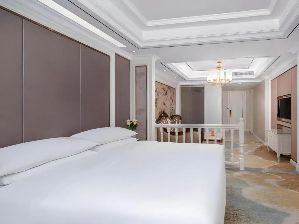 Bed in Vienna Hotel Guangdong Shantou South Bus Station