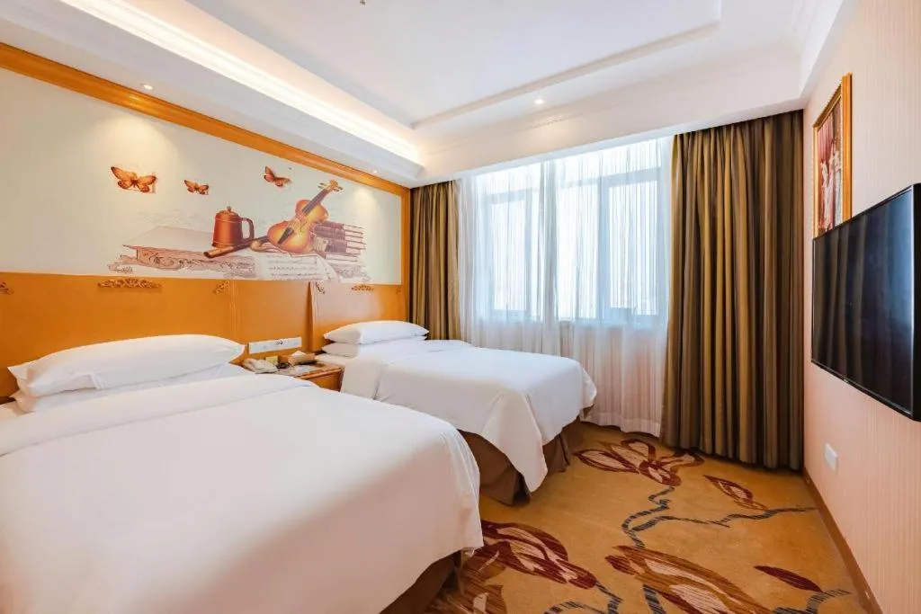 Bed in Vienna Hotel Guangdong Shantou South Bus Station