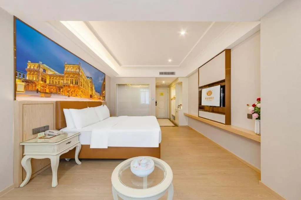 Bed in Vienna Hotel Guangdong Shantou South Bus Station