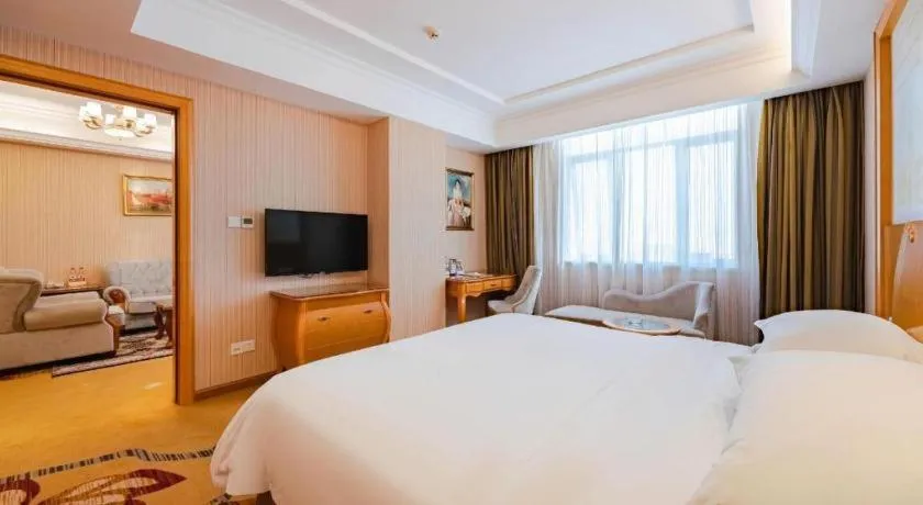 Bed in Vienna Hotel Guangdong Shantou South Bus Station