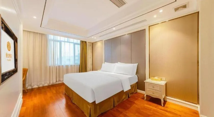 Bed in Vienna Hotel Guangdong Shantou South Bus Station