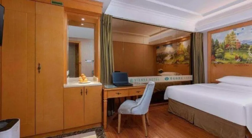 Bed in Vienna Hotel Guangdong Shantou South Bus Station