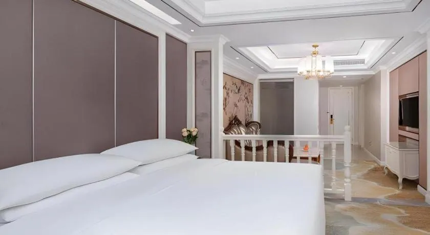 Bed in Vienna Hotel Guangdong Shantou South Bus Station