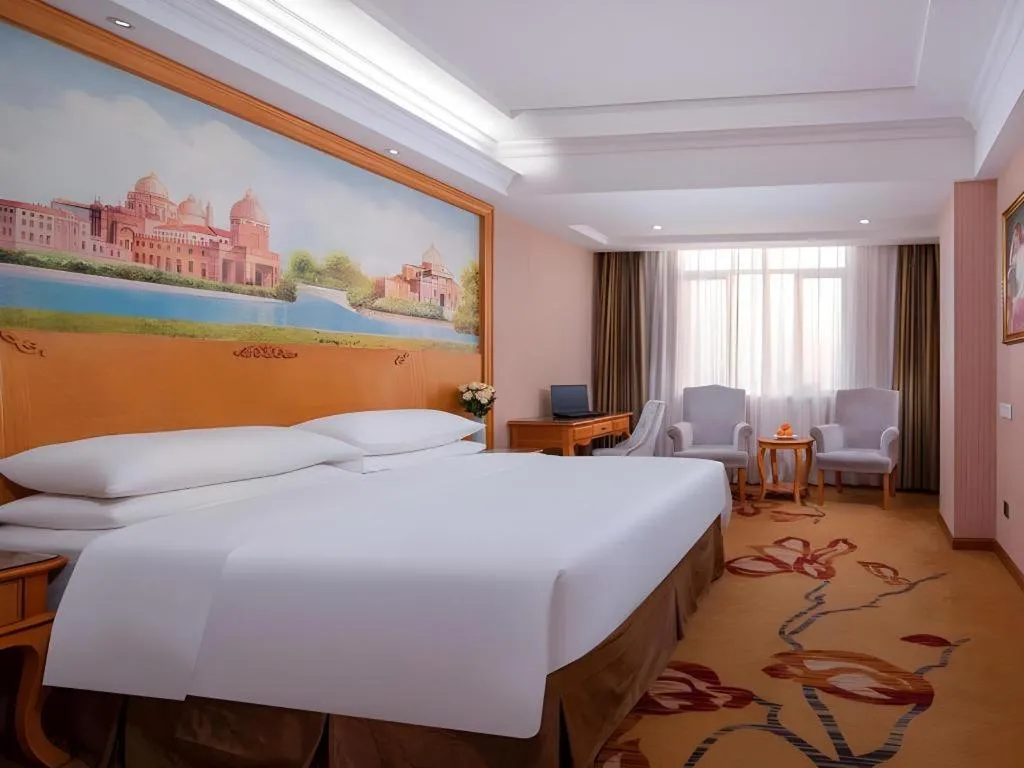 Bed in Vienna Hotel Guangdong Shantou South Bus Station