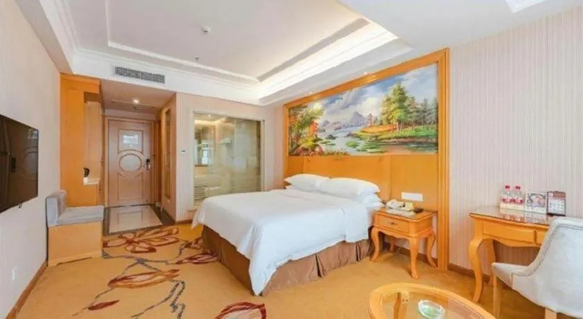Bed in Vienna Hotel Guangdong Shantou South Bus Station