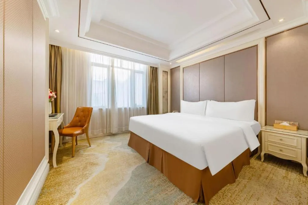 Bed in Vienna Hotel Guangdong Shantou South Bus Station