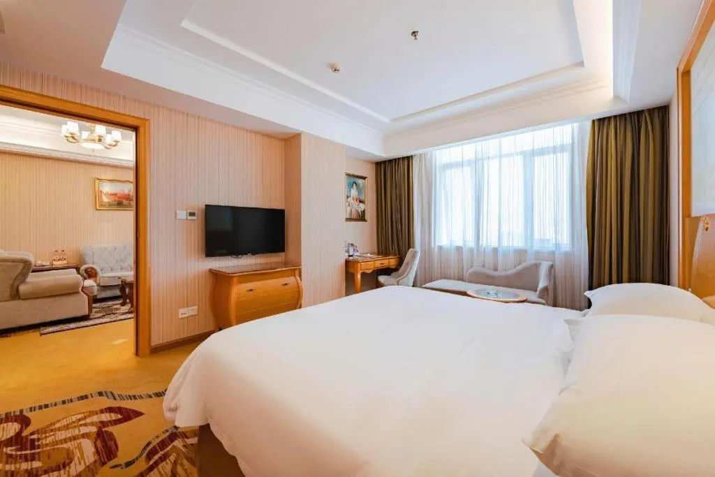 Bed in Vienna Hotel Guangdong Shantou South Bus Station