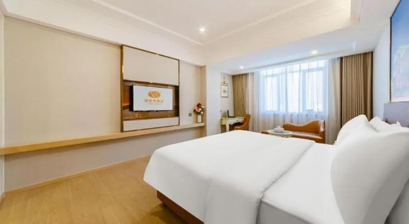 Bed in Vienna Hotel Guangdong Shantou South Bus Station