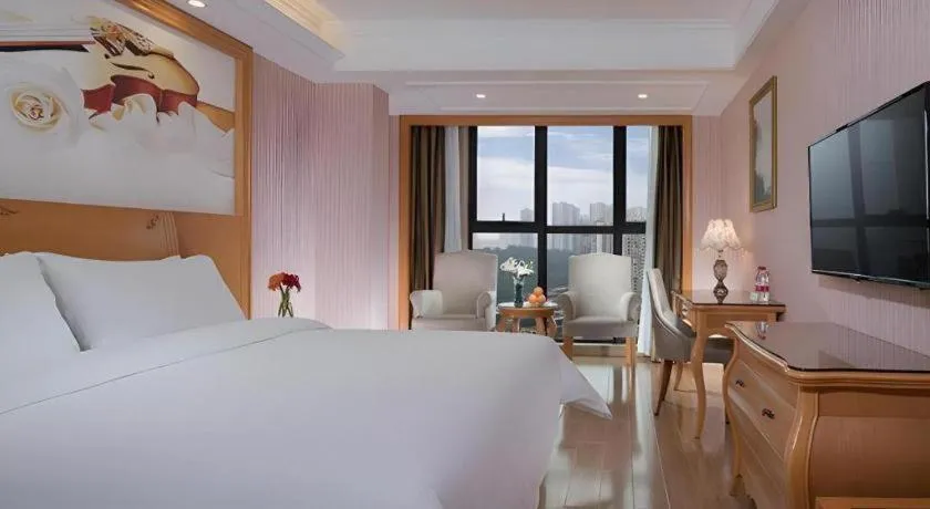 Bed in Vienna Hotel Chongqing West Station Southwesten Hospital