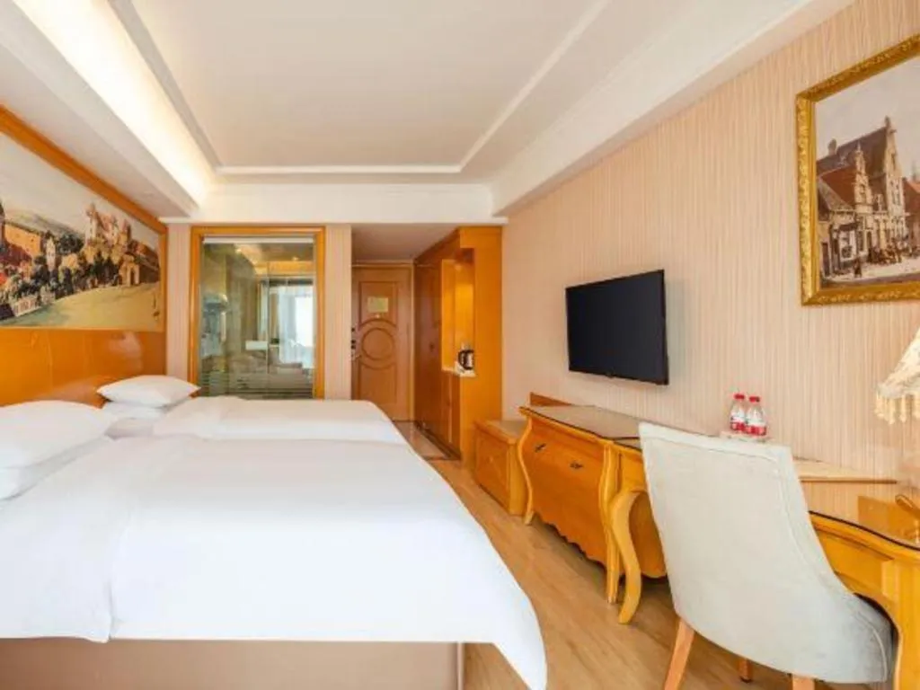 Bed in Vienna Hotel Chongqing West Station Southwesten Hospital