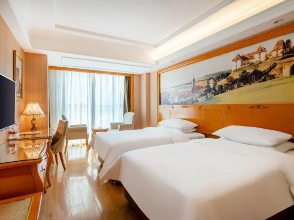 Bed in Vienna Hotel Chongqing West Station Southwesten Hospital