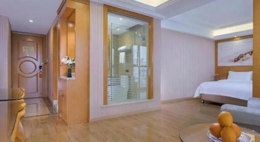 Bed in Vienna Hotel Chongqing West Station Southwesten Hospital