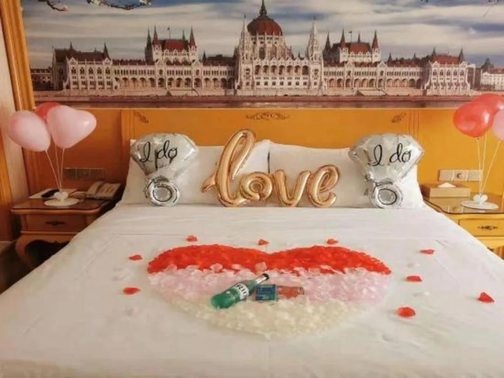 Bed in Vienna Hotel Chongqing West Station Southwesten Hospital