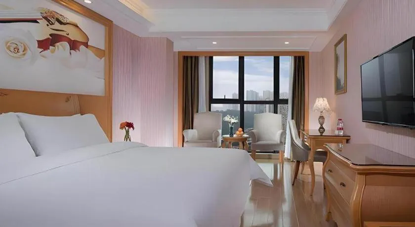 Bed in Vienna Hotel Chongqing West Station Southwesten Hospital