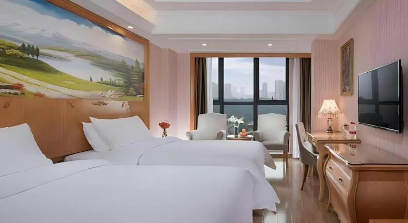 Bed in Vienna Hotel Chongqing West Station Southwesten Hospital