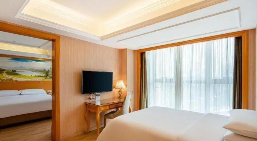 Bed in Vienna Hotel Chongqing West Station Southwesten Hospital