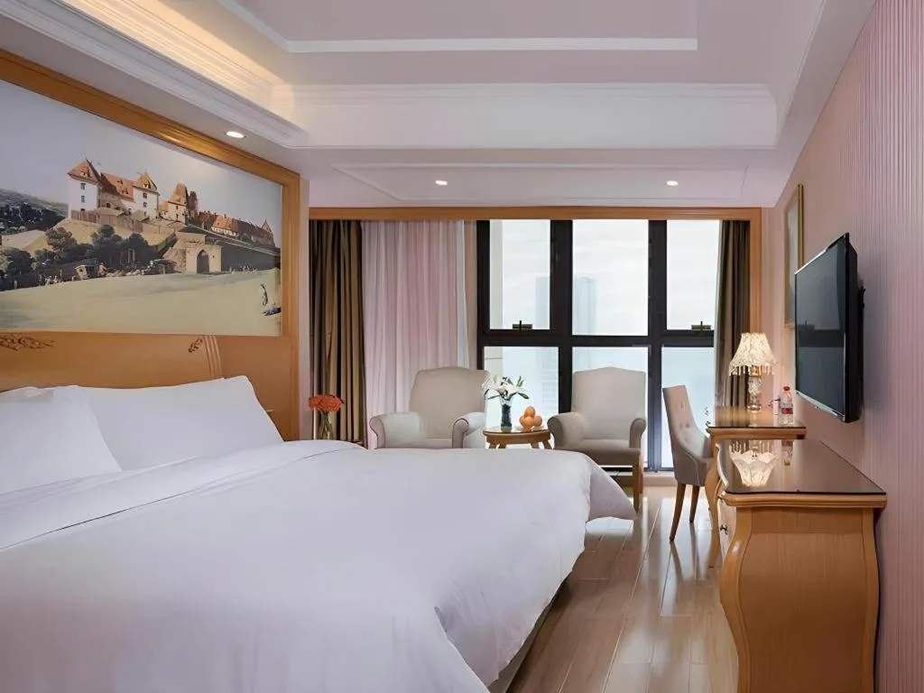 Bed in Vienna Hotel Chongqing West Station Southwesten Hospital