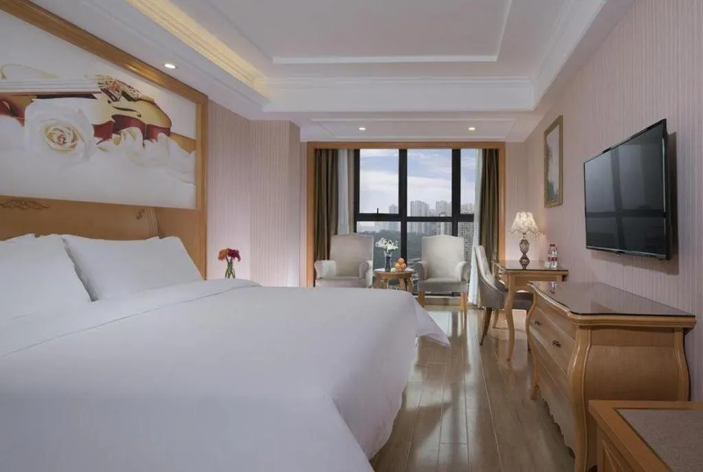 Bed in Vienna Hotel Chongqing West Station Southwesten Hospital