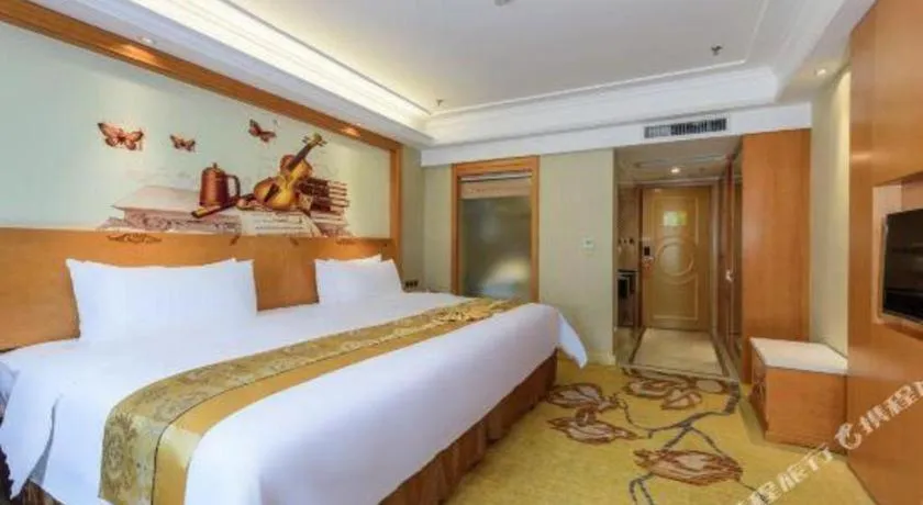 Bed in Vienna Hotel Nanning Anji Wanda 33rd Middle School Metro Station