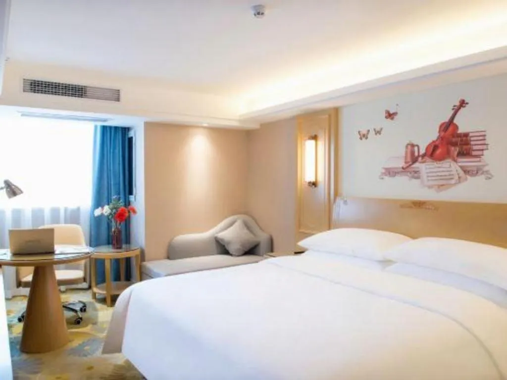 Bed in Vienna Hotel Chongqing Lijiatuo Pedestrian Street