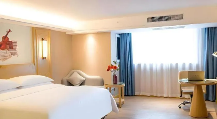 Bed in Vienna Hotel Chongqing Lijiatuo Pedestrian Street