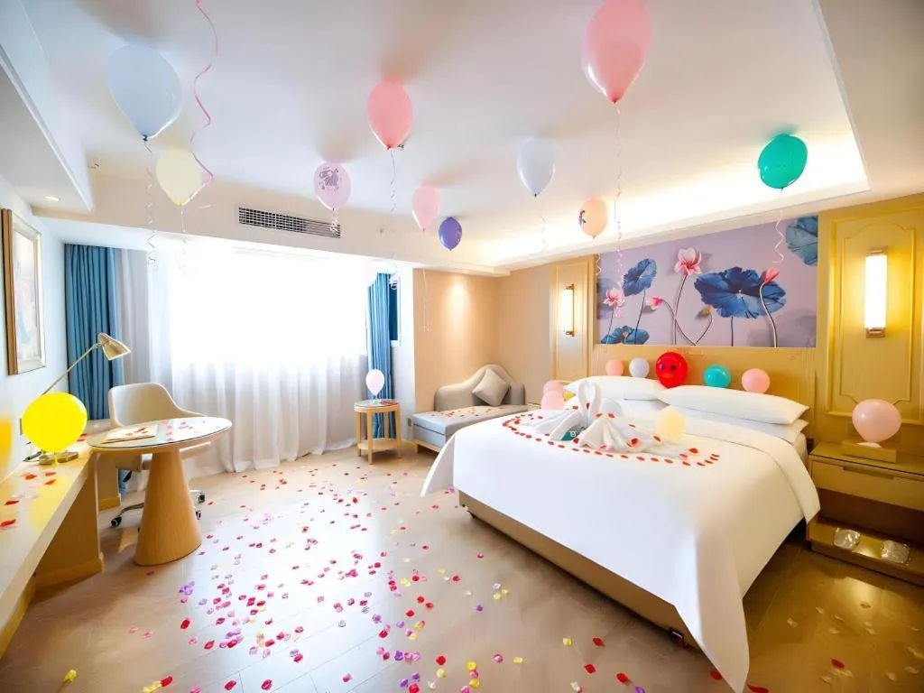 Bed in Vienna Hotel Chongqing Lijiatuo Pedestrian Street