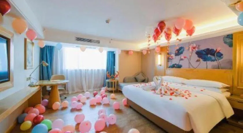 Bed in Vienna Hotel Chongqing Lijiatuo Pedestrian Street