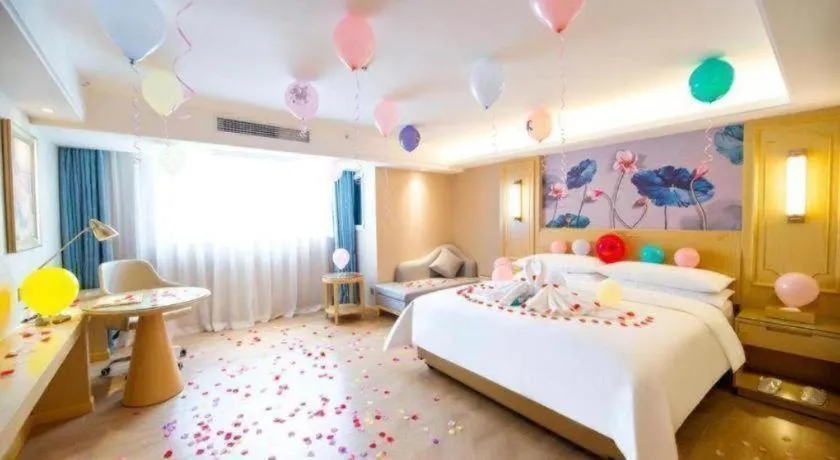 Bed in Vienna Hotel Chongqing Lijiatuo Pedestrian Street