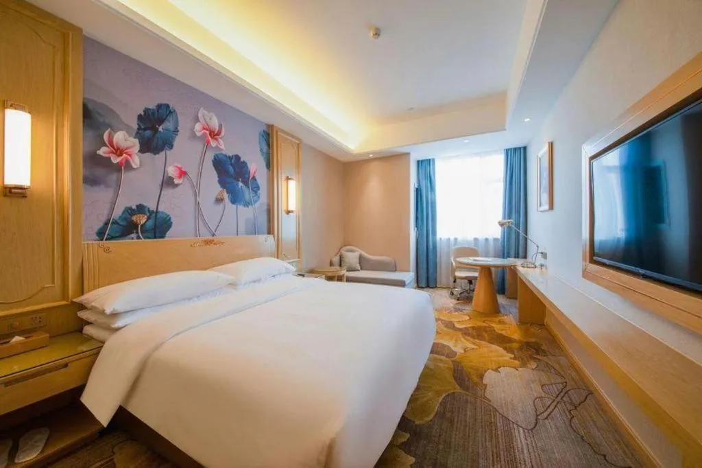 Bed in Vienna Hotel Chongqing Lijiatuo Pedestrian Street