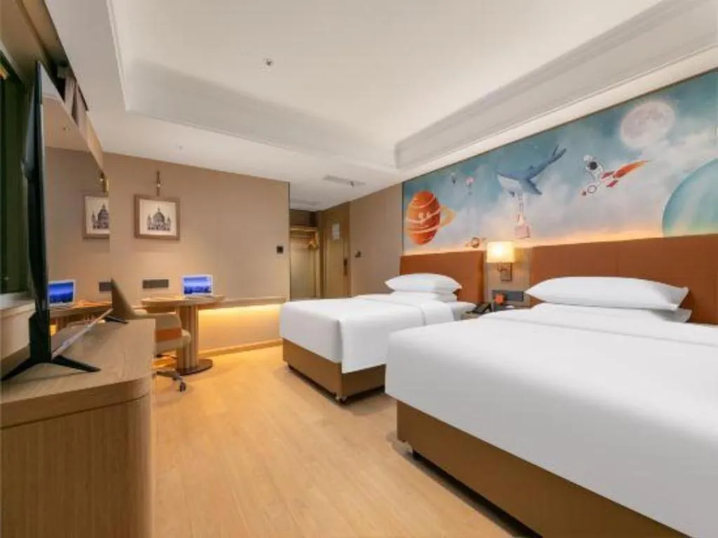 Bed in Vienna Hotel Hubei Jinzhou Changjiang University