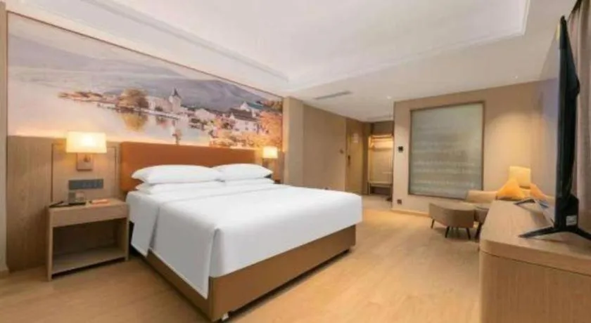 Bed in Vienna Hotel Hubei Jinzhou Changjiang University