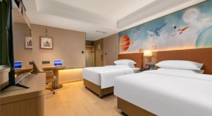 Bed in Vienna Hotel Hubei Jinzhou Changjiang University