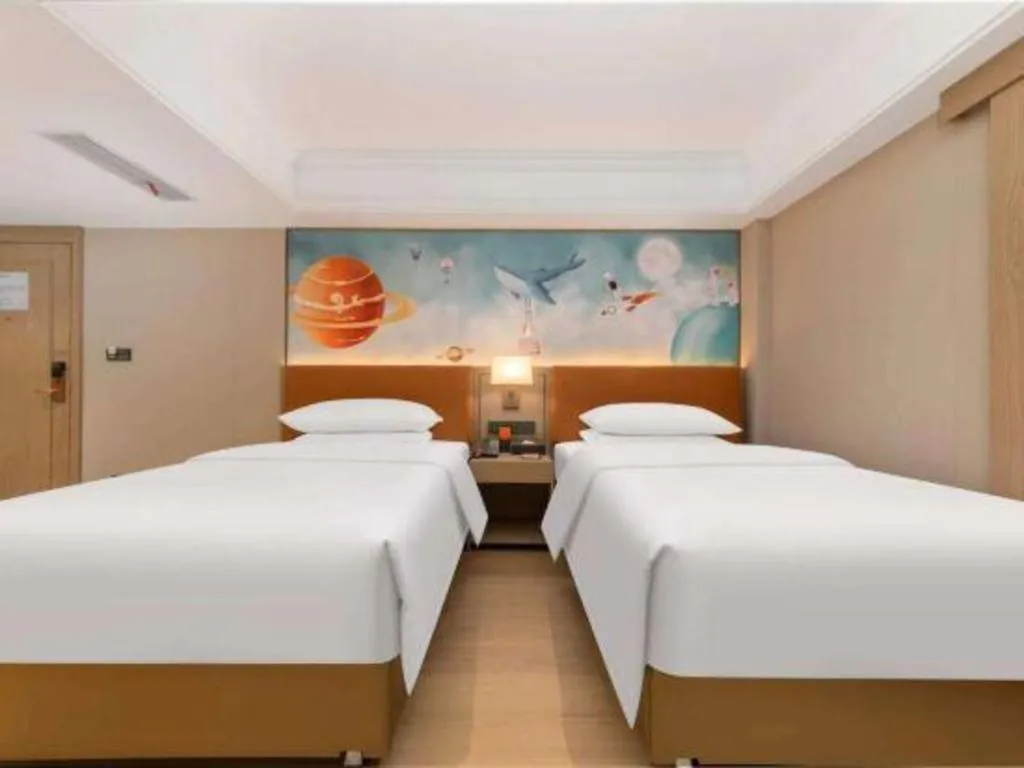 Bed in Vienna Hotel Hubei Jinzhou Changjiang University