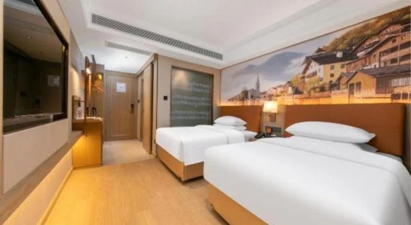Bed in Vienna Hotel Hubei Jinzhou Changjiang University