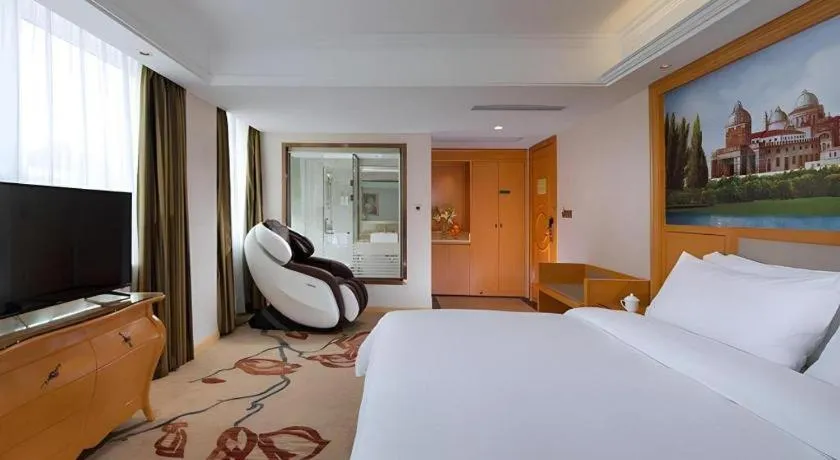 Bed in Vienna Hotel Hubei Jinzhou Changjiang University