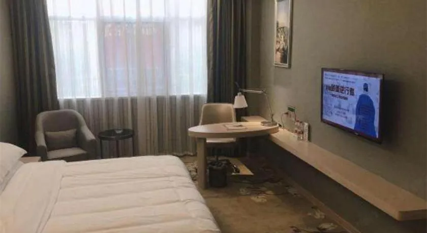 Bed in Vienna Hotel Jiangxi Ji'an Yanjingfu