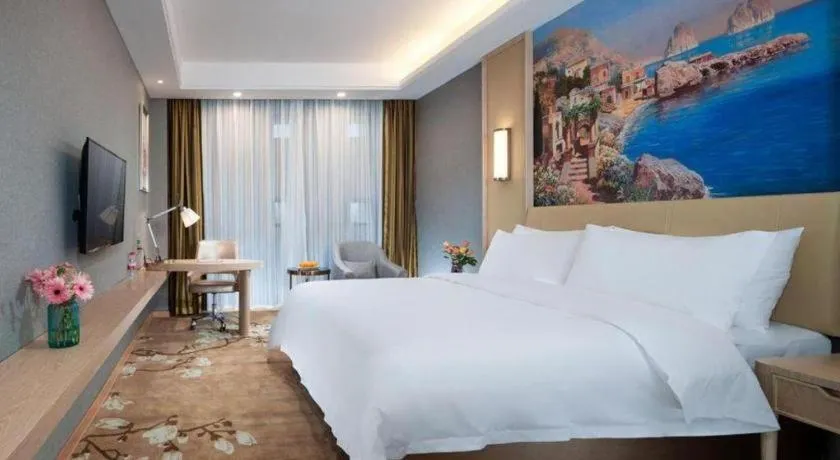 Bed in Vienna Hotel Jiangxi Ji'an Yanjingfu