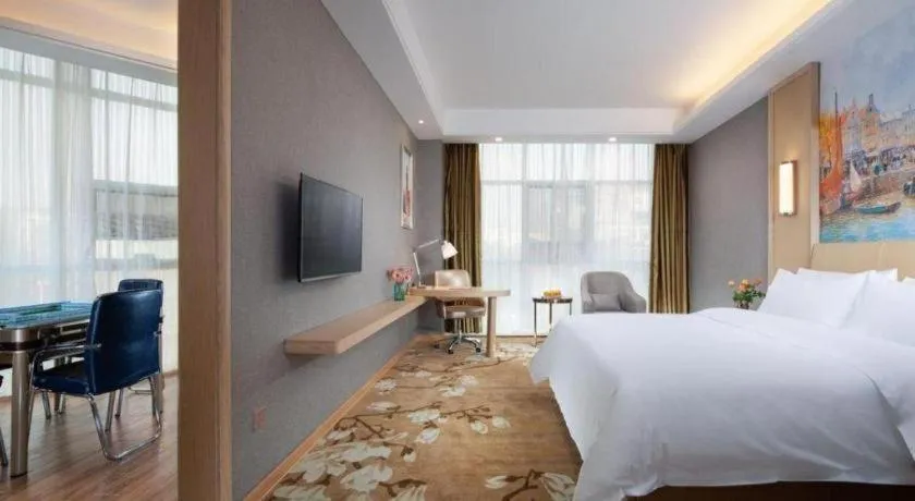 Bed in Vienna Hotel Jiangxi Ji'an Yanjingfu