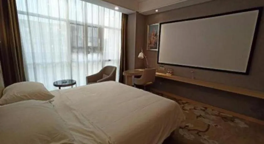 Bed in Vienna Hotel Jiangxi Ji'an Yanjingfu