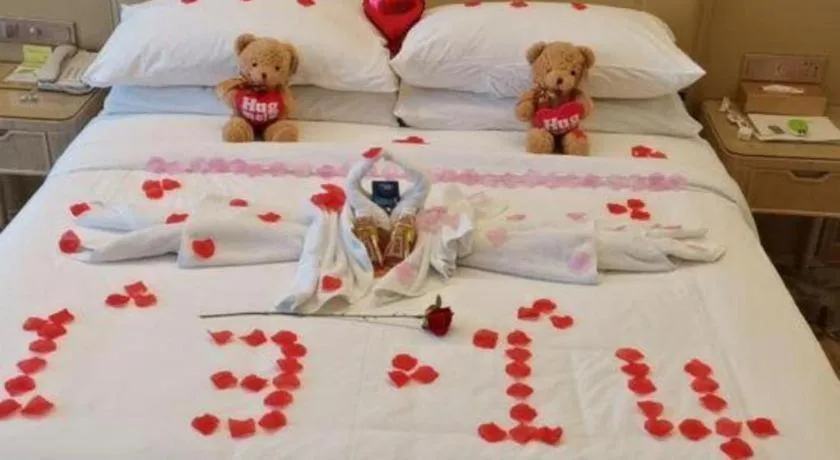 Bed in Vienna Hotel Jiangxi Ji'an Yanjingfu