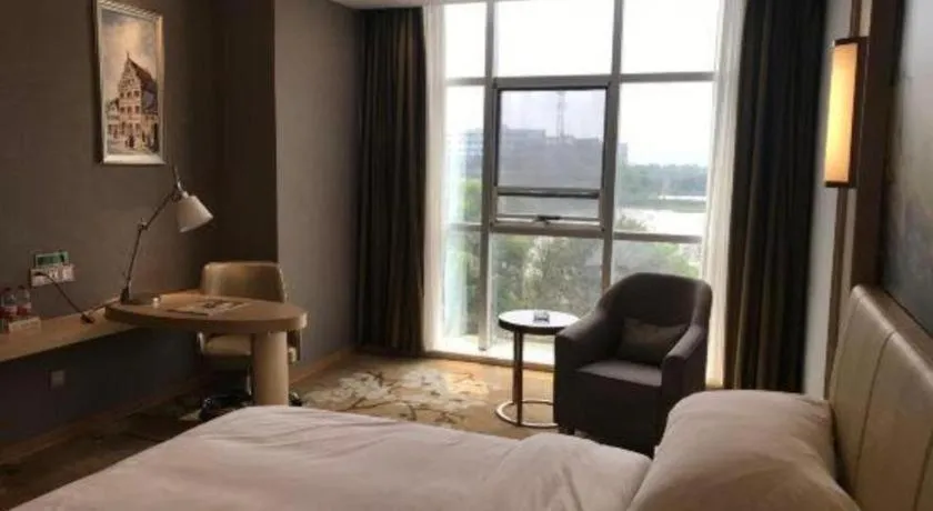 Bed in Vienna Hotel Jiangxi Ji'an Yanjingfu