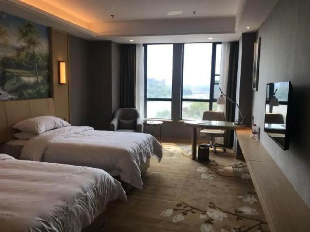 Bed in Vienna Hotel Jiangxi Ji'an Yanjingfu