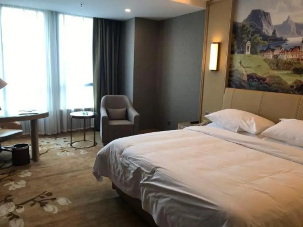 Bed in Vienna Hotel Jiangxi Ji'an Yanjingfu
