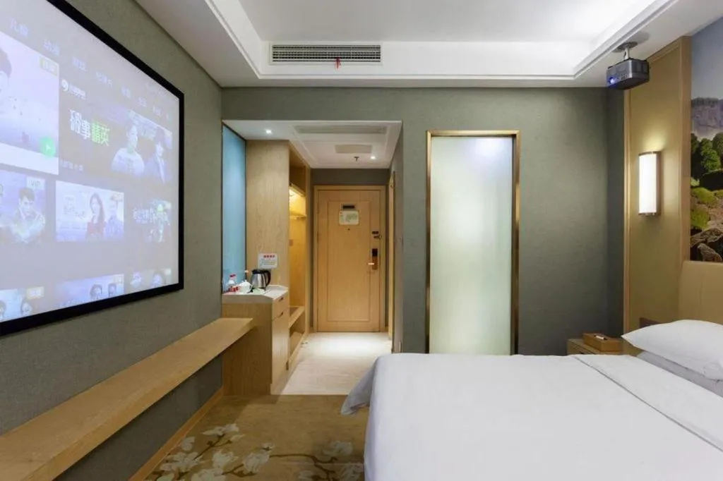 Bed in Vienna Hotel Jiangxi Ji'an Yanjingfu