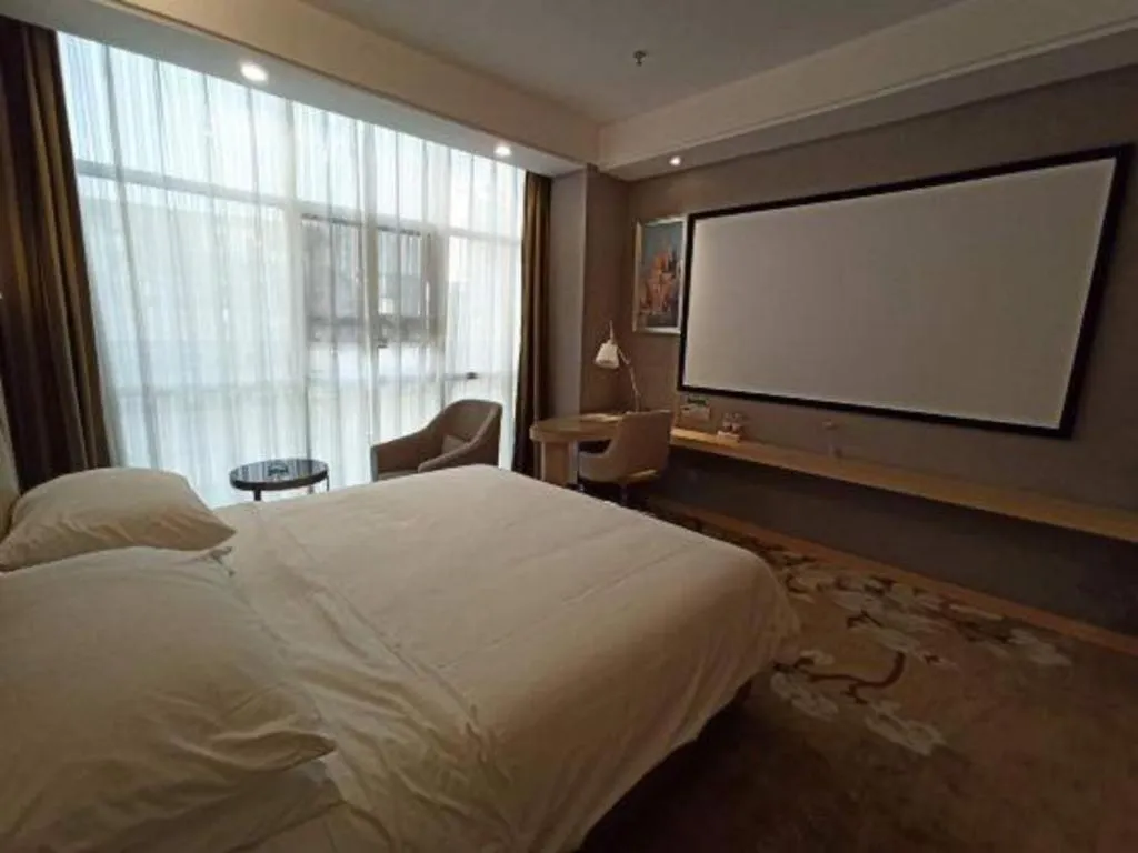 Bed in Vienna Hotel Jiangxi Ji'an Yanjingfu