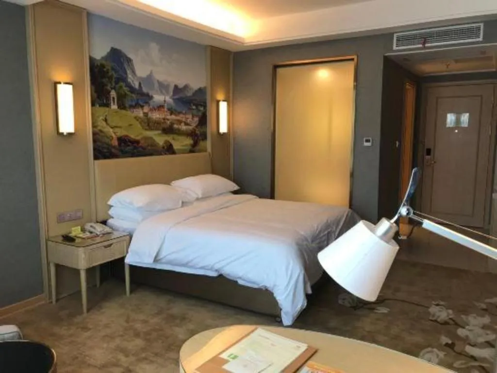 Bed in Vienna Hotel Jiangxi Ji'an Yanjingfu