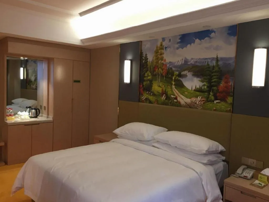 Bed in Vienna Hotel Xuzhou Junsheng Plaza Benteng Avenue Metro Station