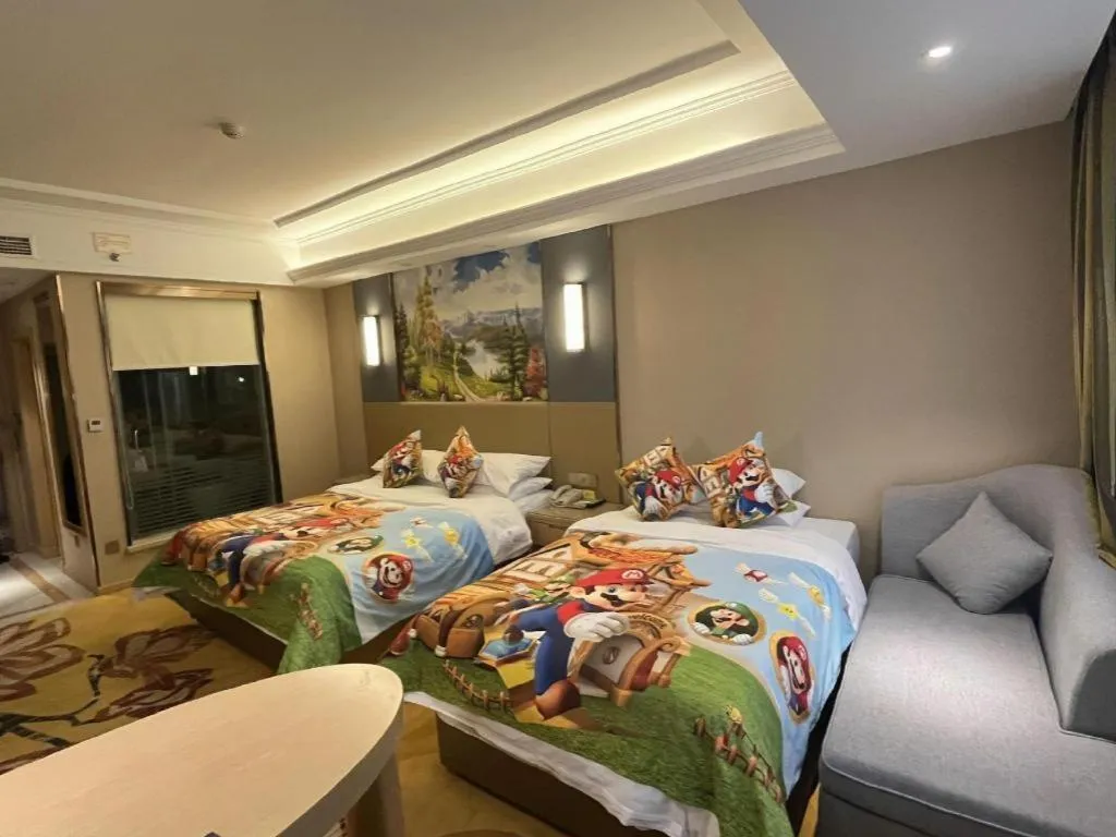 Bed in Vienna Hotel Xuzhou Junsheng Plaza Benteng Avenue Metro Station