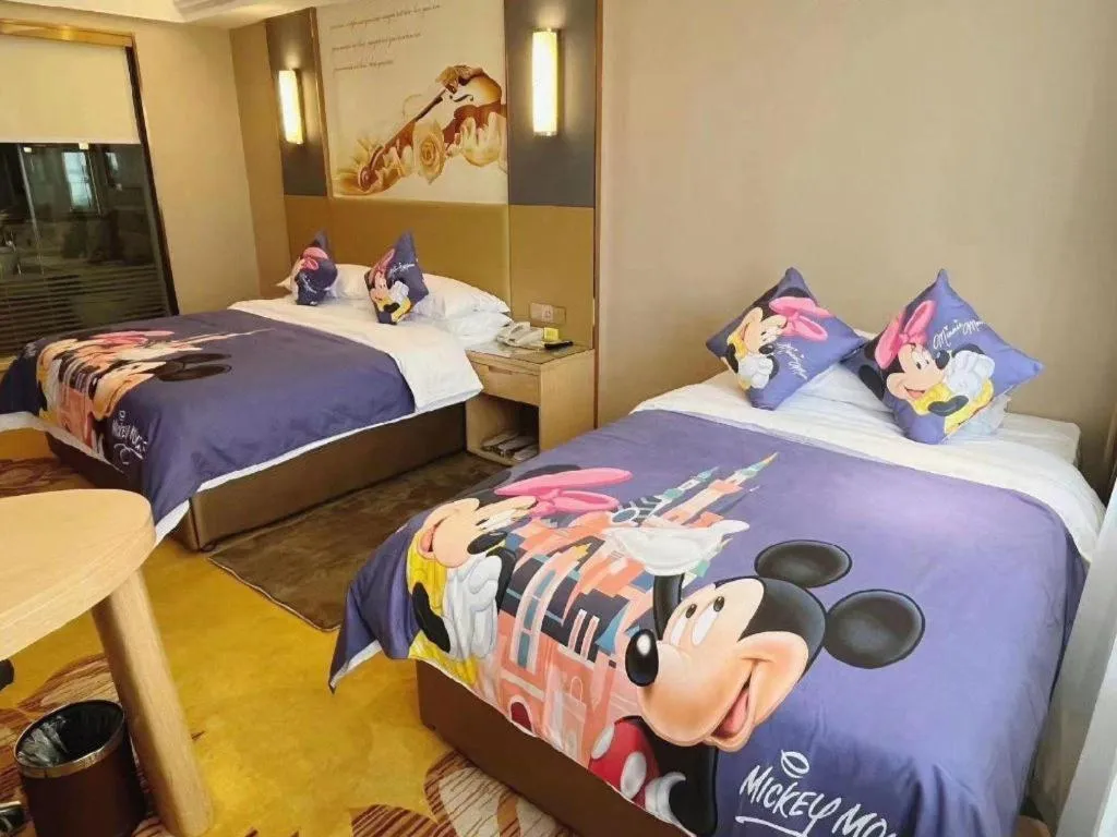 Bed in Vienna Hotel Xuzhou Junsheng Plaza Benteng Avenue Metro Station